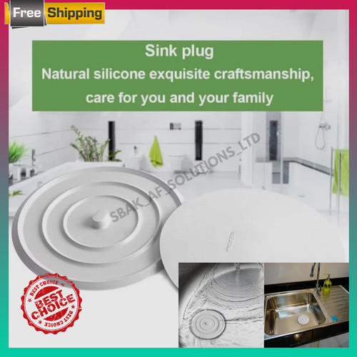 Silicone sink plug bath - 1,