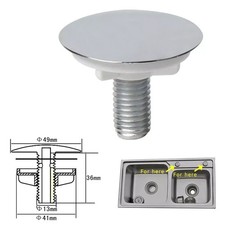 49mm Tap Hole Stopper Cover