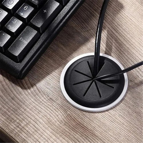 Desk cable grommet wire - wire, hole