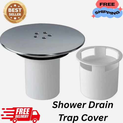 Shower drain trap cover - shower,