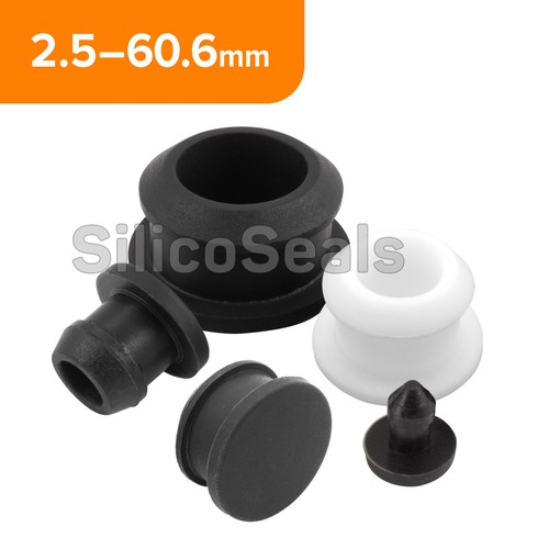 Snap hole plug silicone - hole,