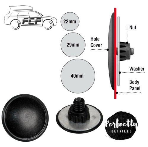 22mm plastic hole - plastic,