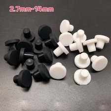 Black/white cover plugs