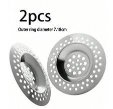 2 x KITCHEN SINK DRAIN