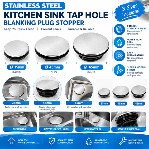 Stainless steel kitchen sink - stainless,