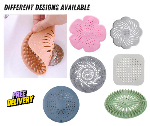 Silicone hair catcher shower - catcher,