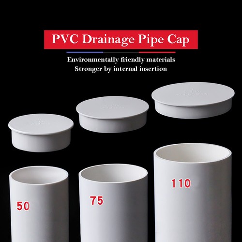 Pvc end cover hole - cover, plugs