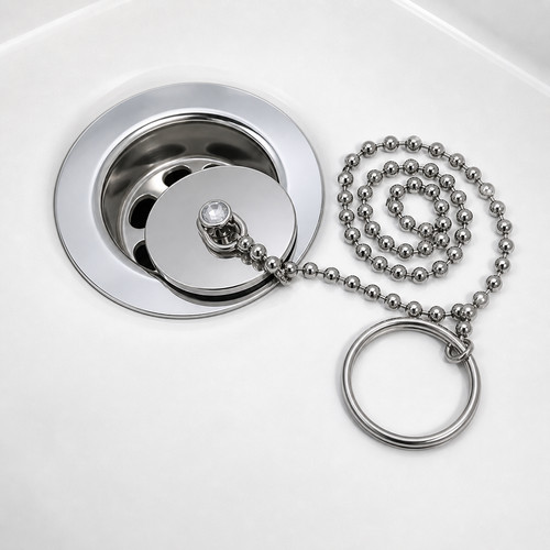 Bath kitchen metal sink plug - bath,