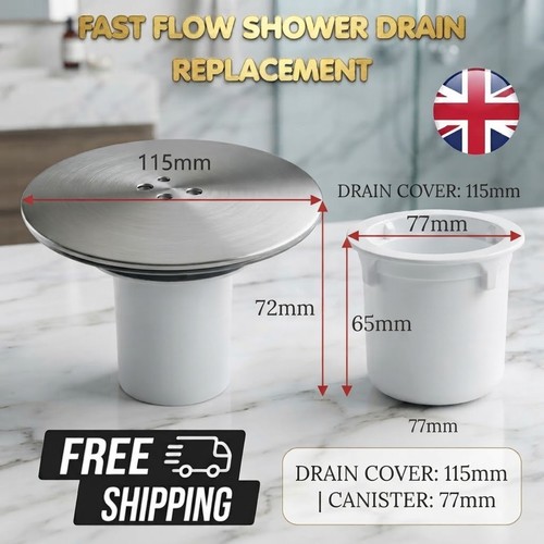 Shower drain trap cover plug - trap,